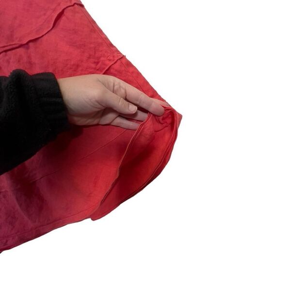 Soft Surroundings 100% Linen Summer Fun Skirt p/s size - Picture 6 of 15